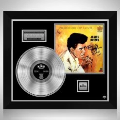 RARE-T James Brown - Prisoner Of Love Platinum LP Limited Signature Edition Studio Licensed Custom Frame