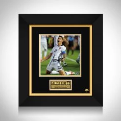 RARE-T Columbia National Football Team - James Rodriguez Photo Limited Signature Edition Studio Licensed Custom Frame NEW