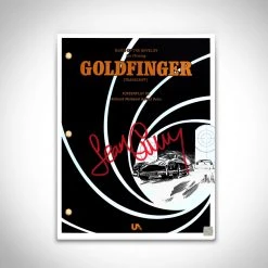 RARE-T Limited Edition Frames James Bond Goldfinger Script Limited Signature Edition Studio Licensed Custom Frame