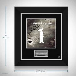 RARE-T Jamiroquai - The Return Of The Space Cowboy LP Cover Limited Signature Edition Studio Licensed Custom Frame
