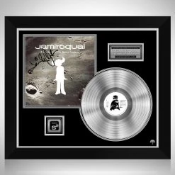 RARE-T Jamiroquai The Return Of The Space Cowboy Platinum LP Limited Signature Edition Studio Licensed Custom Frame Limited Edition Frames