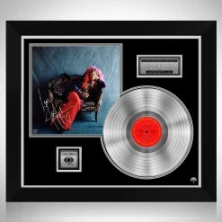 RARE-T Janis Joplin - Pearl Platinum LP Limited Signature Edition Studio Licensed Custom Frame