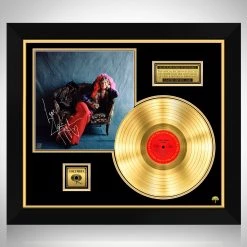 RARE-T Janis Joplin Pearl Gold LP Limited Signature Edition Studio Licensed Custom Frame Limited Edition Frames