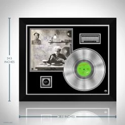 RARE-T Japan - Tin Drum Platinum LP Limited Signature Edition Studio Licensed Custom Frame