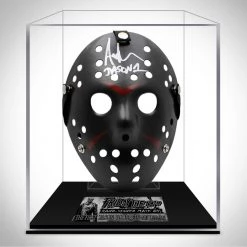 PPC Friday The 13th - Jason Vorhees - Beckett Witnessed Certified Hand-Signed Mask By Ari Lehman Signed Memorabilia