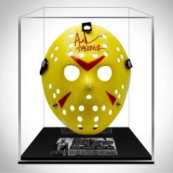 PPC Friday The 13th - Jason Vorhees - Beckett Witnessed Certified Hand-Signed Mask By Ari Lehman Signed Memorabilia