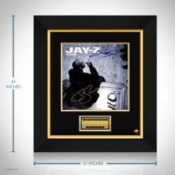 RARE-T Limited Edition Frames Jay-Z - The Blueprint LP Cover Limited Signature Edition Studio Licensed Custom Frame