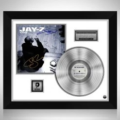 RARE-T Limited Edition Frames Jay-Z The Blueprint Platinum LP Limited Signature Edition Studio Licensed Custom Frame