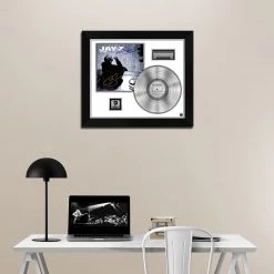 RARE-T Limited Edition Frames Jay-Z The Blueprint Platinum LP Limited Signature Edition Studio Licensed Custom Frame