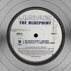 RARE-T Limited Edition Frames Jay-Z The Blueprint Platinum LP Limited Signature Edition Studio Licensed Custom Frame