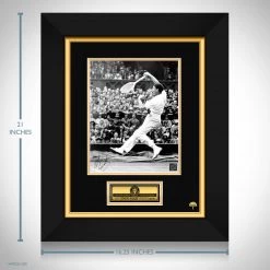 RARE-T Jean Borotra Photo Limited Signature Edition Studio Licensed Custom Frame Sports Memorabilia