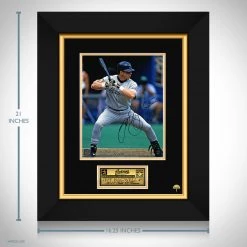 RARE-T Houston Astros - Jeff Bagwell Photo Limited Signature Edition Studio Licensed Custom Frame Sports Memorabilia