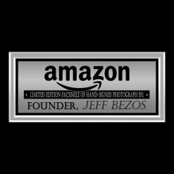 RARE-T Limited Edition Frames Amazon - Jeff Bezos Photo Limited Signature Edition Studio Licensed Custom Frame 10 RARE-T Limited Edition Frames Amazon - Jeff Bezos Photo Limited Signature Edition Studio Licensed Custom Frame