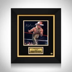 RARE-T WWF 'Double J' Jeff Jarrett Limited Signature Edition Studio Licensed Photo Custom Frame Sports Memorabilia