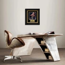 RARE-T WWF 'Double J' Jeff Jarrett Limited Signature Edition Studio Licensed Photo Custom Frame Sports Memorabilia