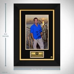 RARE-T Survivor - Jeff Probst Photo Limited Signature Edition Studio Licensed Custom Frame Limited Edition Frames