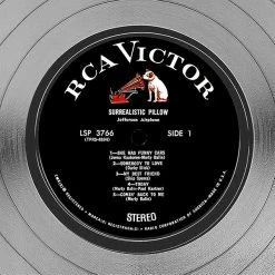 RARE-T Limited Edition Frames Jefferson Airplane - Surrealistic Pillow Platinum LP Limited Signature Edition Studio Licensed Custom Frame