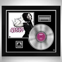 RARE-T Jennifer Hudson - Self-Titled Platinum LP Limited Signature Edition Studio Licensed Custom Frame Limited Edition Frames