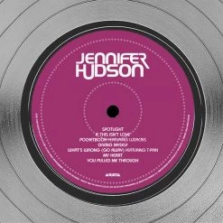 RARE-T Jennifer Hudson - Self-Titled Platinum LP Limited Signature Edition Studio Licensed Custom Frame Limited Edition Frames