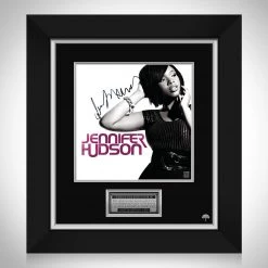 RARE-T Limited Edition Frames Jennifer Hudson - Self-Titled LP Cover Limited Signature Edition Studio Licensed Custom Frame