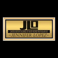 RARE-T Jennifer Lopez Photo Limited Signature Edition Studio Licensed Custom Frame Limited Edition Frames