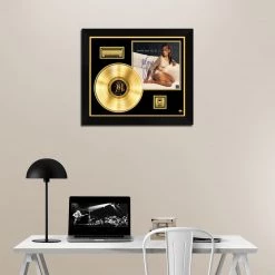 RARE-T Jennifer Lopez On The 6 Gold LP Limited Signature Edition Studio Licensed Custom Frame