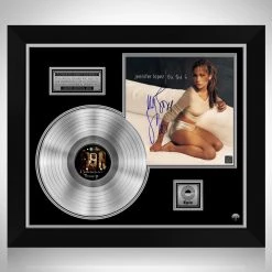 RARE-T Jennifer Lopez On The 6 Platinum LP Limited Signature Edition Studio Licensed Custom Frame Limited Edition Frames