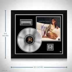 RARE-T Jennifer Lopez On The 6 Platinum LP Limited Signature Edition Studio Licensed Custom Frame Limited Edition Frames