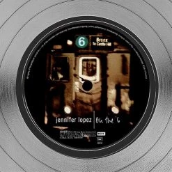 RARE-T Jennifer Lopez On The 6 Platinum LP Limited Signature Edition Studio Licensed Custom Frame Limited Edition Frames