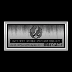 RARE-T The Grateful Dead Jerry Garcia Photo Limited Signature Edition Studio Licensed Custom Frame Limited Edition Frames