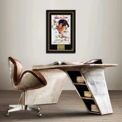 RARE-T Jerry McGuire Mini Poster Limited Signature Edition Studio Licensed Custom Frame