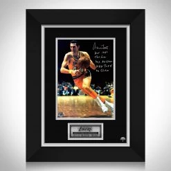 RARE-T Los Angeles Lakers - Jerry West Photo Limited Signature Edition Studio Licensed Custom Frame Sports Memorabilia