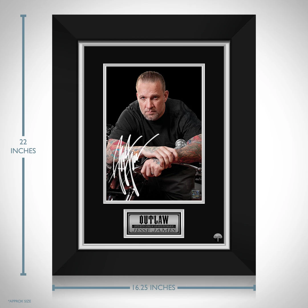 RARE-T Limited Edition Frames Jesse James Photo Limited Signature Edition Studio Licensed Custom Frame 3 RARE-T Limited Edition Frames Jesse James Photo Limited Signature Edition Studio Licensed Custom Frame