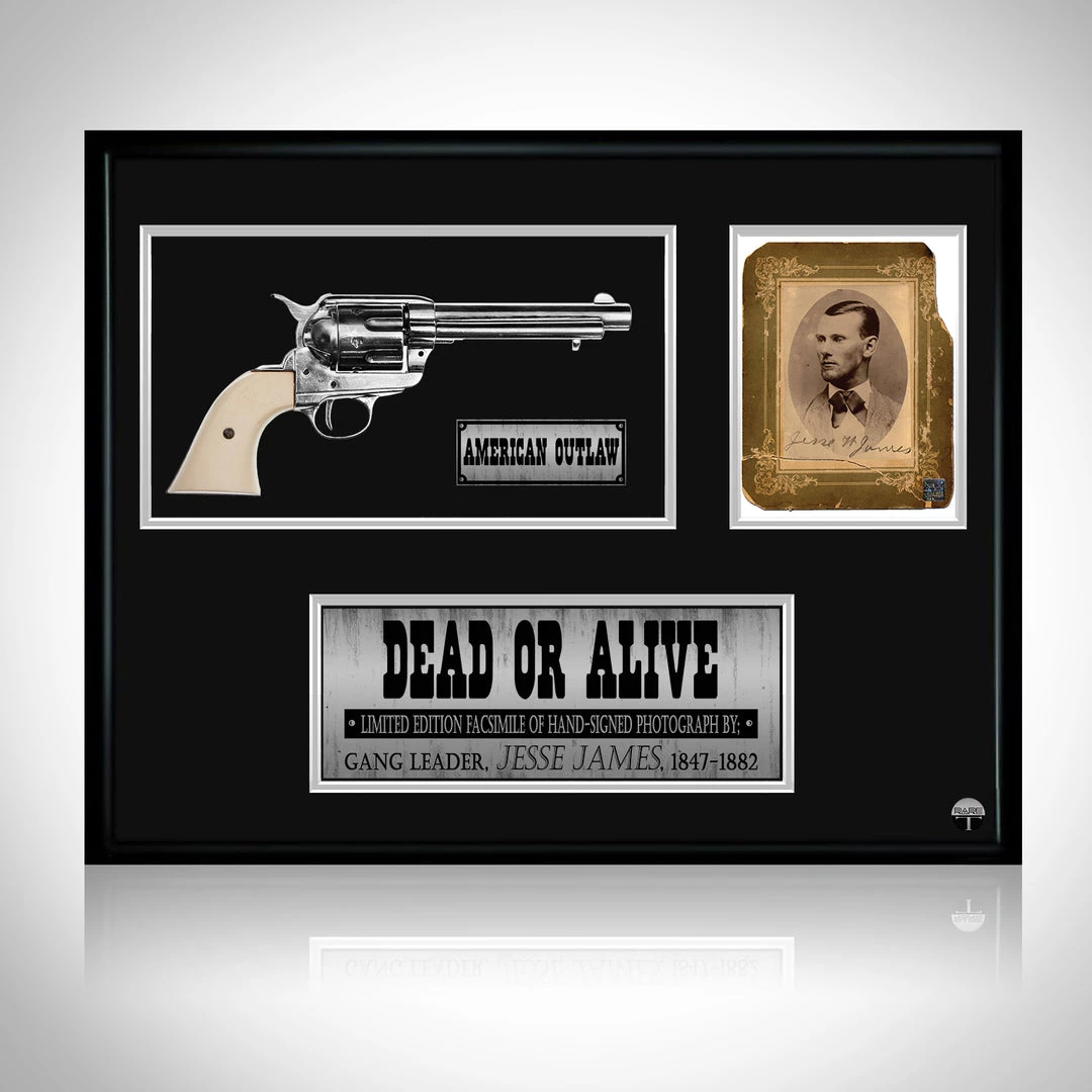 Rare-T Jesse James - SAA Quickdraw Prop Limited Signature Edition Custom Frame 1 Rare-T Jesse James - SAA Quickdraw Prop Limited Signature Edition Custom Frame