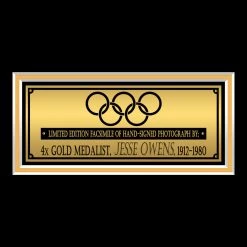 RARE-T Jesse Owens Photo Limited Signature Edition Studio Licensed Custom Frame 11 RARE-T Jesse Owens Photo Limited Signature Edition Studio Licensed Custom Frame