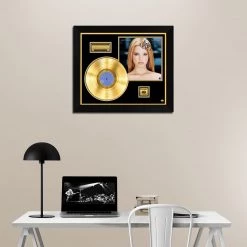 G.R.O. Jessica Simpson - Sweet Kisses Gold LP Limited Signature Edition Studio Licensed Custom Frame Limited Edition Frames