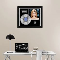 G.R.O. Jessica Simpson - Sweet Kisses Platinum LP Limited Signature Edition Studio Licensed Custom Frame