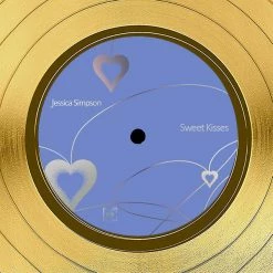 G.R.O. Jessica Simpson - Sweet Kisses Gold LP Limited Signature Edition Studio Licensed Custom Frame Limited Edition Frames 14 G.R.O. Jessica Simpson - Sweet Kisses Gold LP Limited Signature Edition Studio Licensed Custom Frame Limited Edition Frames