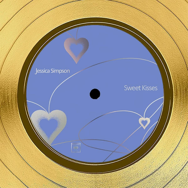 G.R.O. Jessica Simpson - Sweet Kisses Gold LP Limited Signature Edition Studio Licensed Custom Frame Limited Edition Frames 5 G.R.O. Jessica Simpson - Sweet Kisses Gold LP Limited Signature Edition Studio Licensed Custom Frame Limited Edition Frames