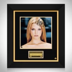 RARE-T Jessica Simpson - Sweet Kisses LP Cover Limited Signature Edition Studio Licensed Custom Frame
