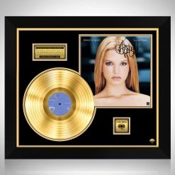 G.R.O. Jessica Simpson - Sweet Kisses Gold LP Limited Signature Edition Studio Licensed Custom Frame Limited Edition Frames