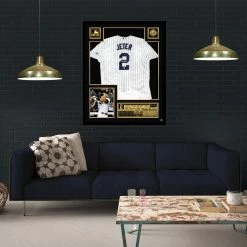 APW Derek Jeter - New York Yankees Hand Signed Baseball Jersey