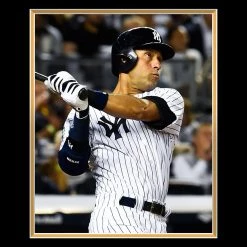 APW Derek Jeter - New York Yankees Hand Signed Baseball Jersey