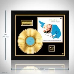 RARE-T Limited Edition Frames Jewel - Pieces Of You Gold LP Limited Signature Edition Studio Licensed Custom Frame