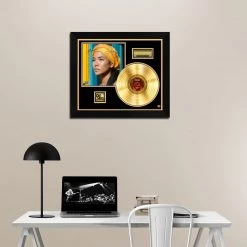Rare-T Jhené Aiko - Chilombo Gold LP Limited Signature Edition Studio Licensed Custom Frame