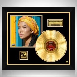 Rare-T Jhené Aiko - Chilombo Gold LP Limited Signature Edition Studio Licensed Custom Frame