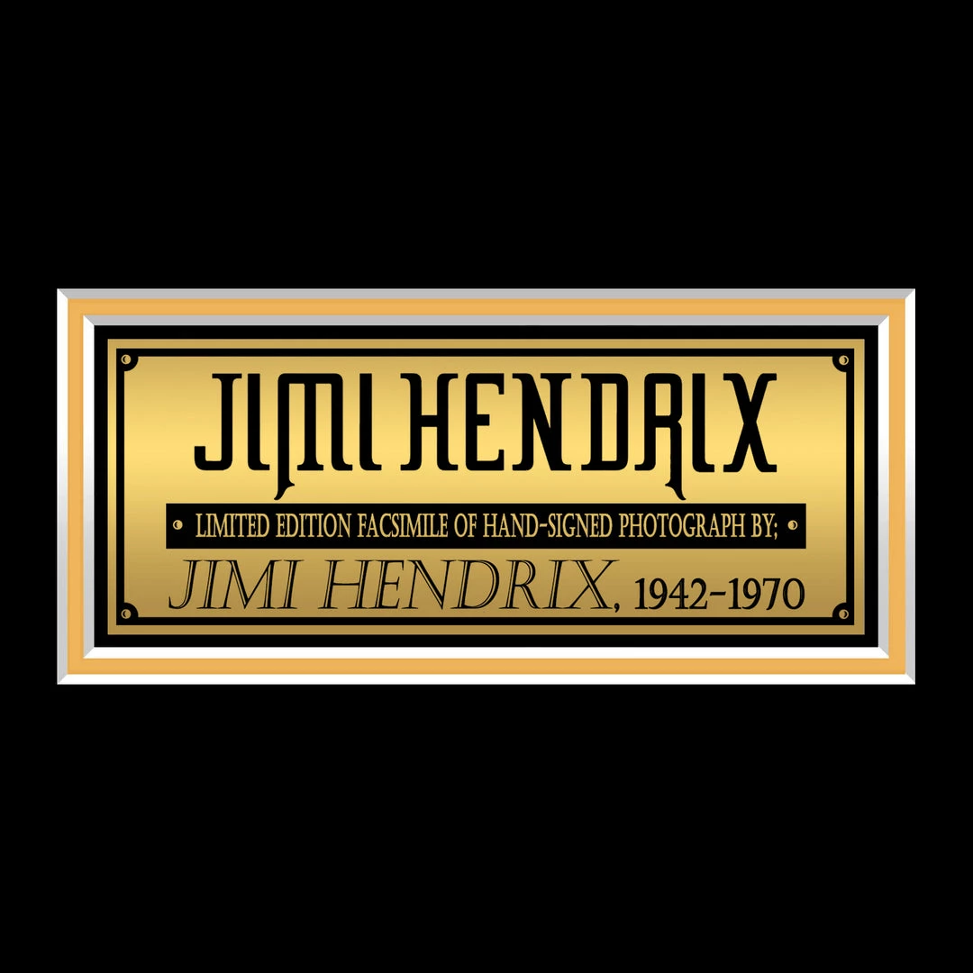 RARE-T Limited Edition Frames Jimi Hendrix Memorial Guitar Photo Limited Signature Edition Studio Licensed Custom Frame 5 RARE-T Limited Edition Frames Jimi Hendrix Memorial Guitar Photo Limited Signature Edition Studio Licensed Custom Frame