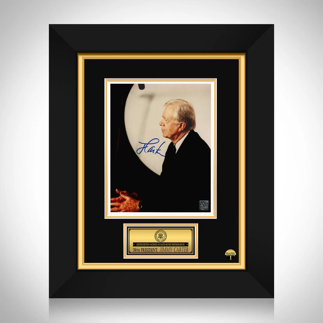 RARE-T Jimmy Carter Limited Signature Edition Studio Licensed Photo Custom Frame 1 RARE-T Jimmy Carter Limited Signature Edition Studio Licensed Photo Custom Frame