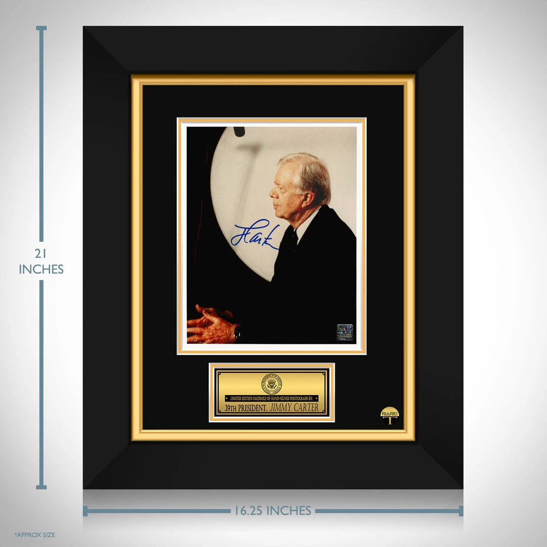 RARE-T Jimmy Carter Limited Signature Edition Studio Licensed Photo Custom Frame 3 RARE-T Jimmy Carter Limited Signature Edition Studio Licensed Photo Custom Frame