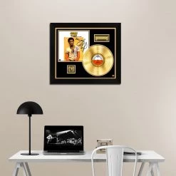 RARE-T Limited Edition Frames Jimmy Cliff - Self-titled Gold LP Limited Signature Edition Studio Licensed Custom Frame